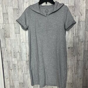 MICHAEL KORS Women’s Short Sleeve T-shirt Tee HOODIE DRESS Size XS